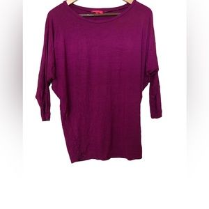 Emma’s Closet Women’s Long Sleeve Purple Top
